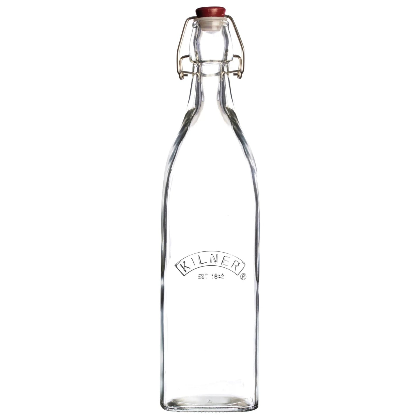 Kilner Clip Top Square Preserve Bottle 1L