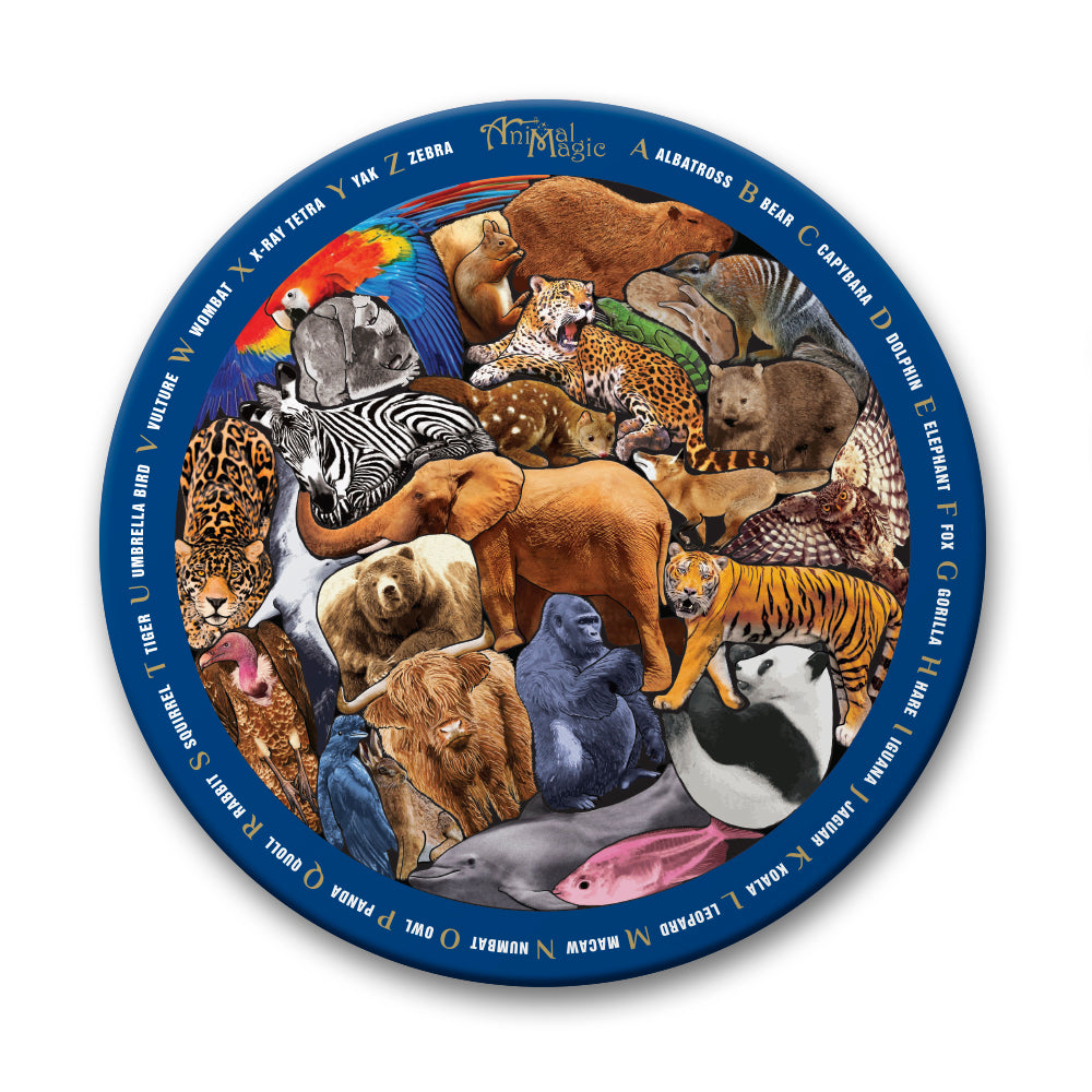 Animal Magic A to Z Alphabet Puzzle - Wildlife