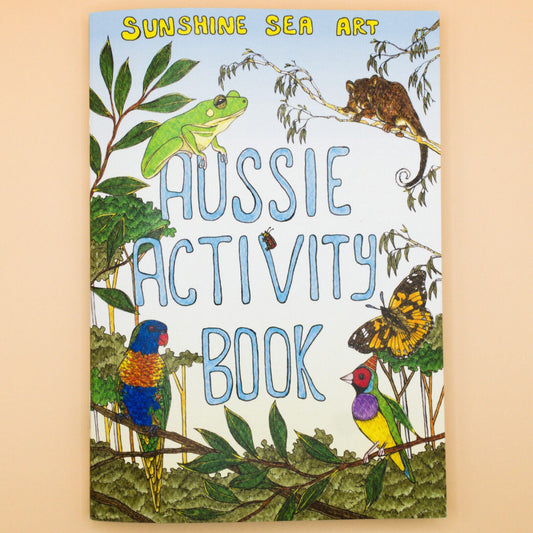 Sunshine Sea Art Activity Book - Aussie