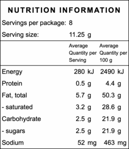 Maple Moon Organic Carob Bar 90g - Salted Almond