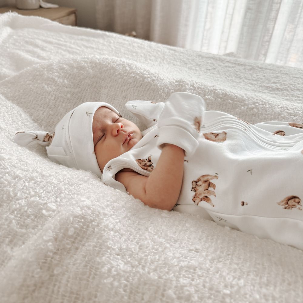 Aster & Oak 5 Piece Organic Cotton Gift Box Set - Butterfly Garden