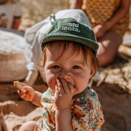 Banabae Kids Cord Cap - Old Mate Moss