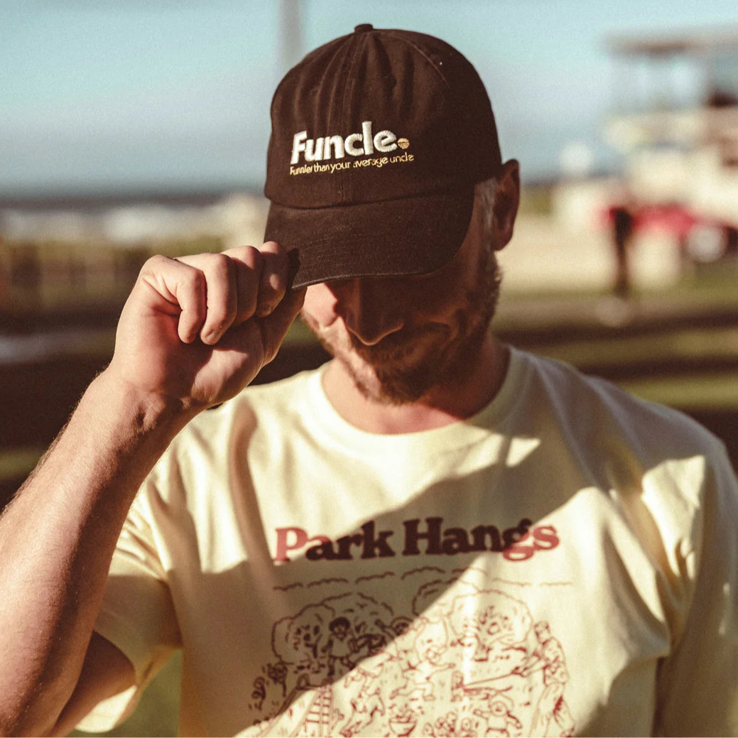 Banabae Washed Baseball Cap Black - Funcle