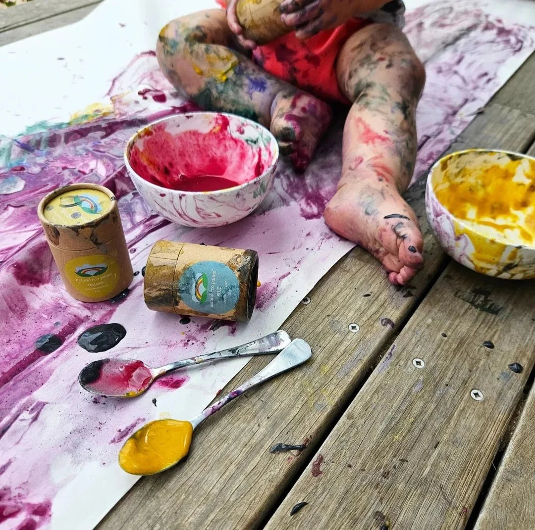 Eco Art And Craft Natural Eco Paint Kit - 8 paint colours