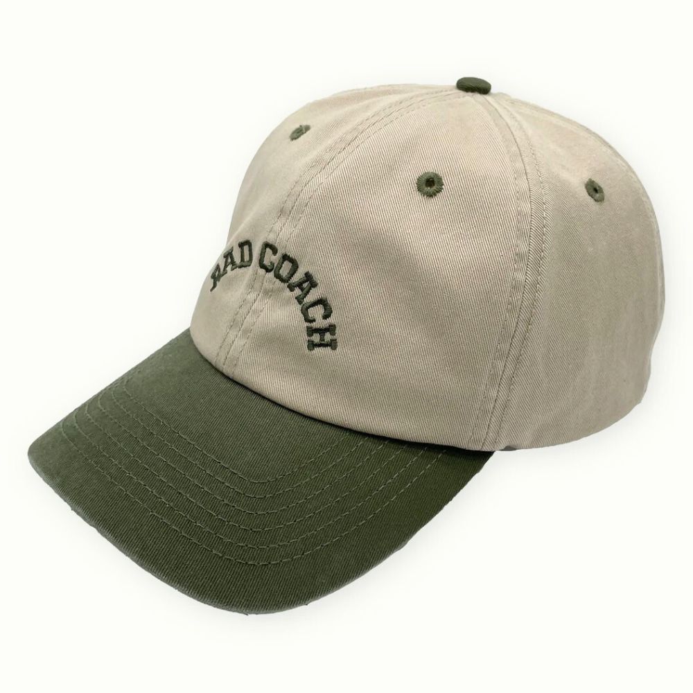 Banabae Washed Baseball Cap - Rad Coach Two Toned Khaki