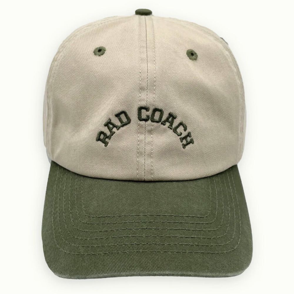 Banabae Washed Baseball Cap - Rad Coach Two Toned Khaki
