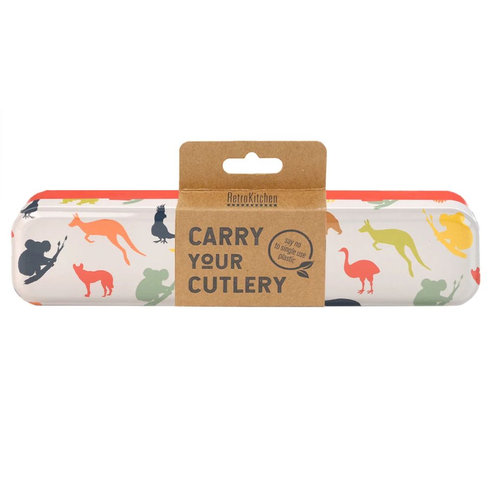 Carry Your Cutlery Portable Cutlery Set - Aussie Animals