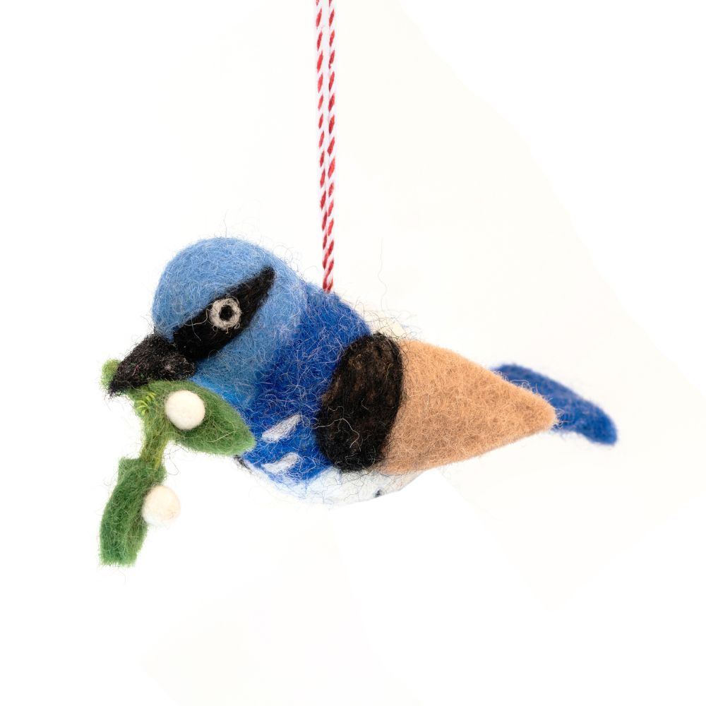 Christmas Decoration - Blue Wren Wilma