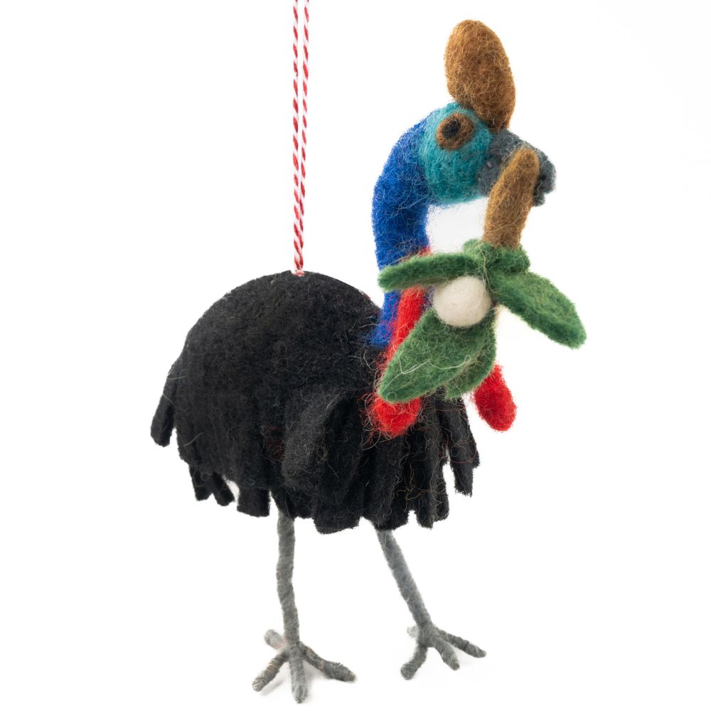 Christmas Decoration - Cassowary Clara