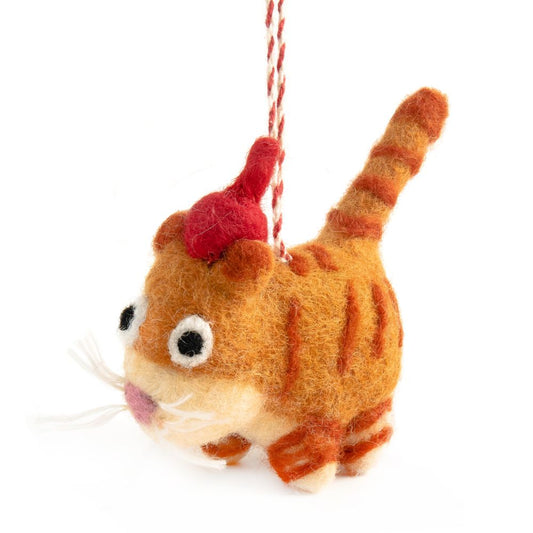 Christmas Decoration - Cat Ginger