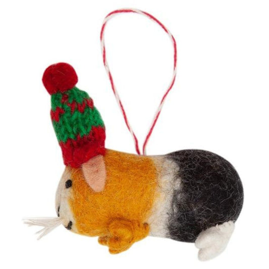 Christmas Decoration - Guinea Pig Giles