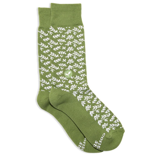 Conscious Step Socks that Plant Trees - Leaves