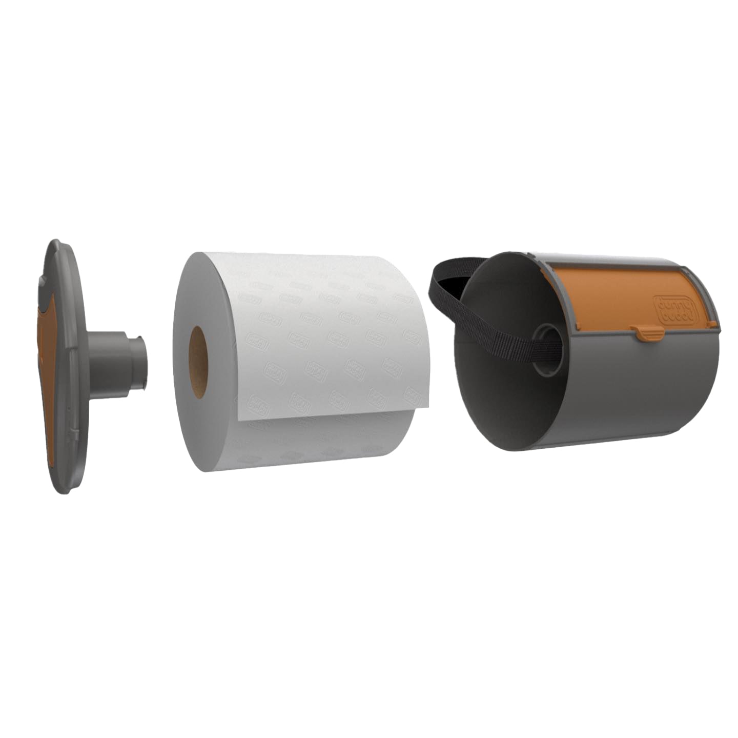 Dunny Buddy Toilet Roll Protector - Sunburnt Orange