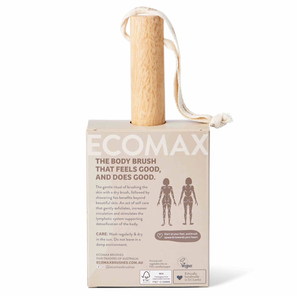 EcoMax Spa Body Brush White - SOFT
