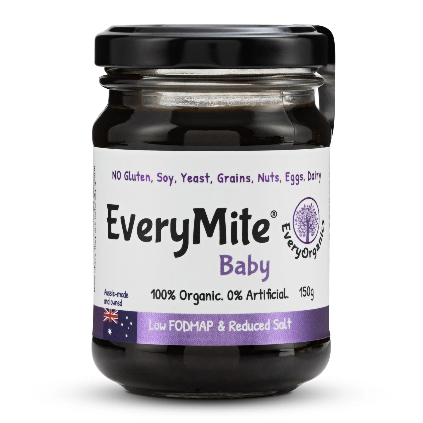EveryMite Baby Low FODMAP & Reduced Salt 150g