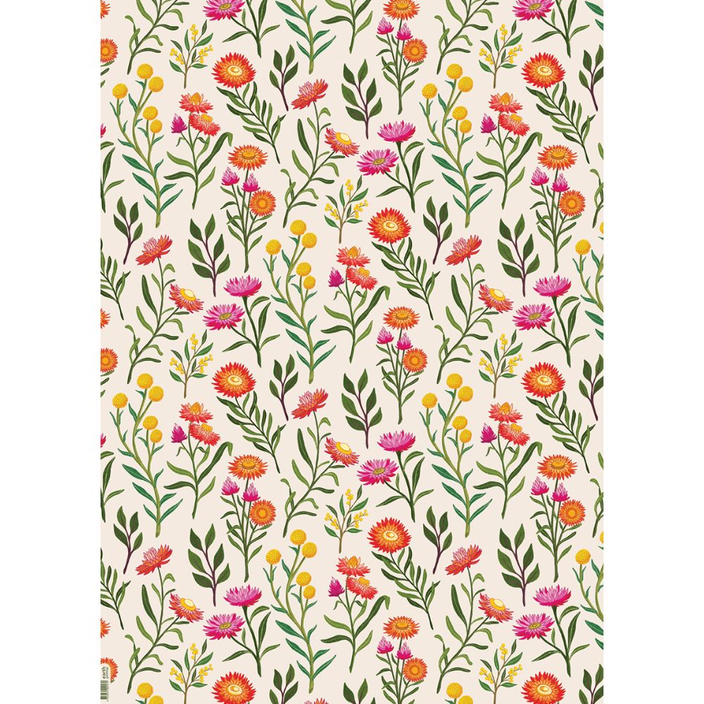 Earth Greetings Folded Wrapping Paper - Everlasting Love