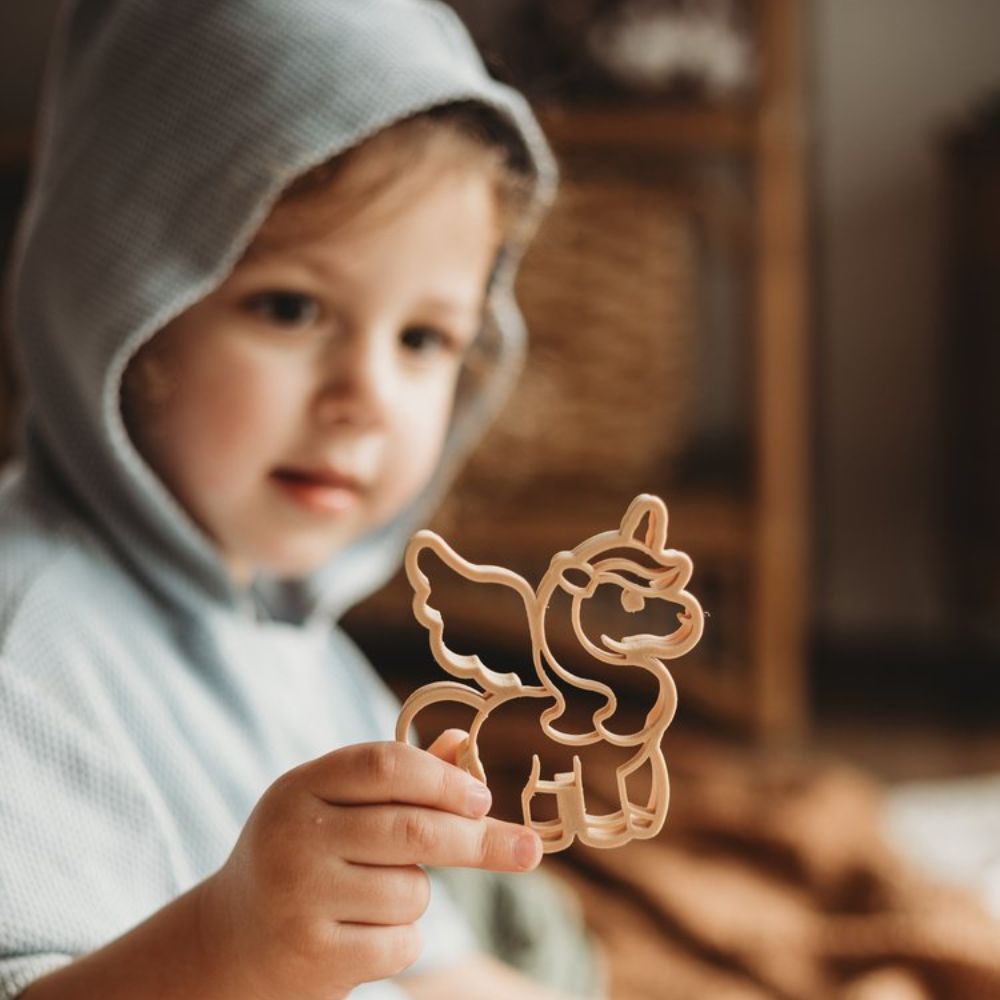 Cookie Cutter / Play Dough Cutter Set - Unicorn (set of 4)