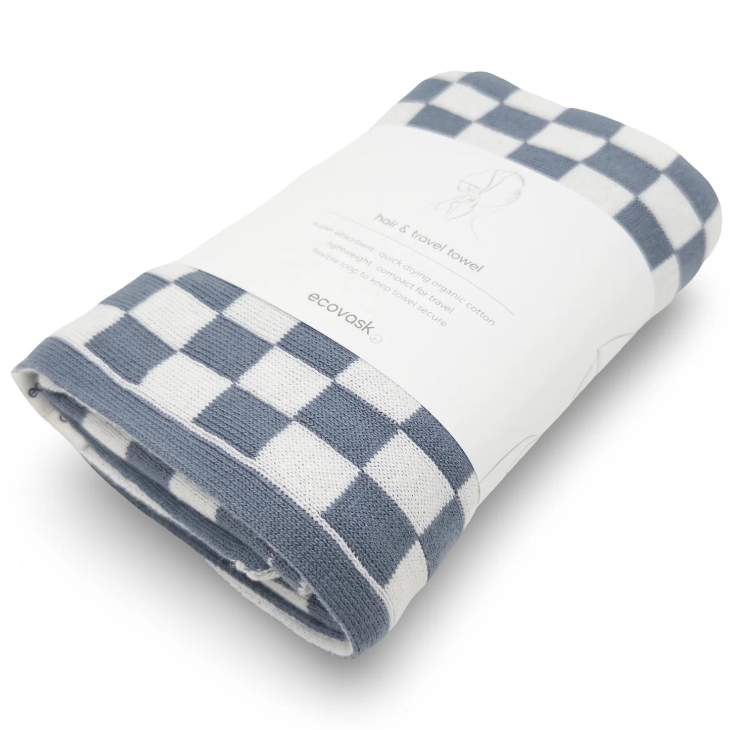 Ecovask Hair Towel Junior - Organic Cotton