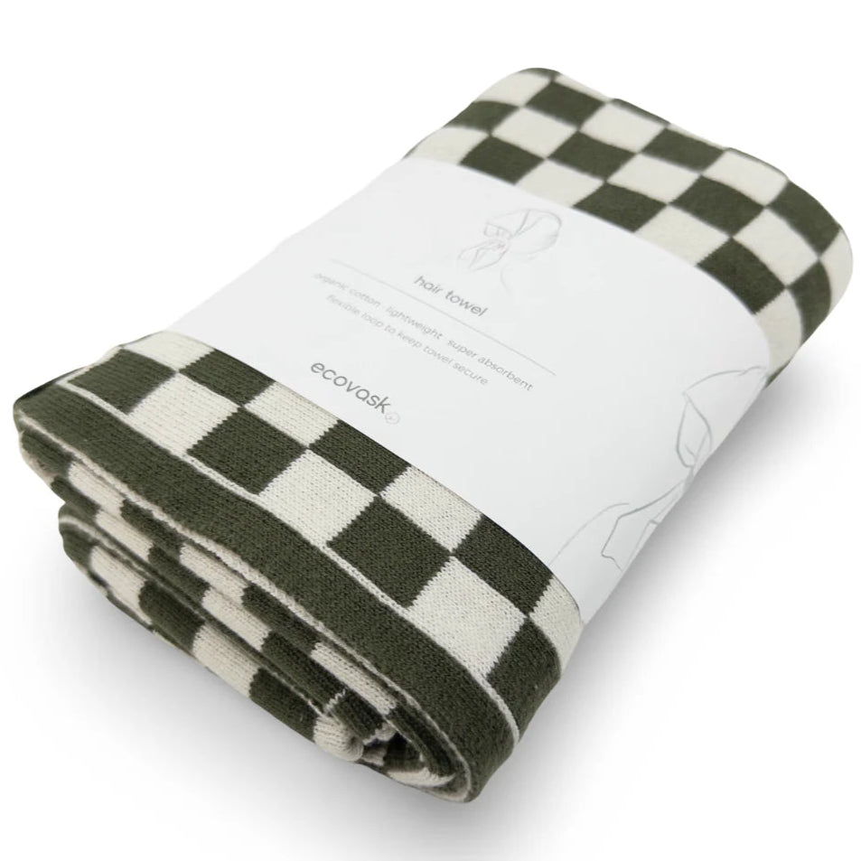 Ecovask Hair Towel Junior - Organic Cotton