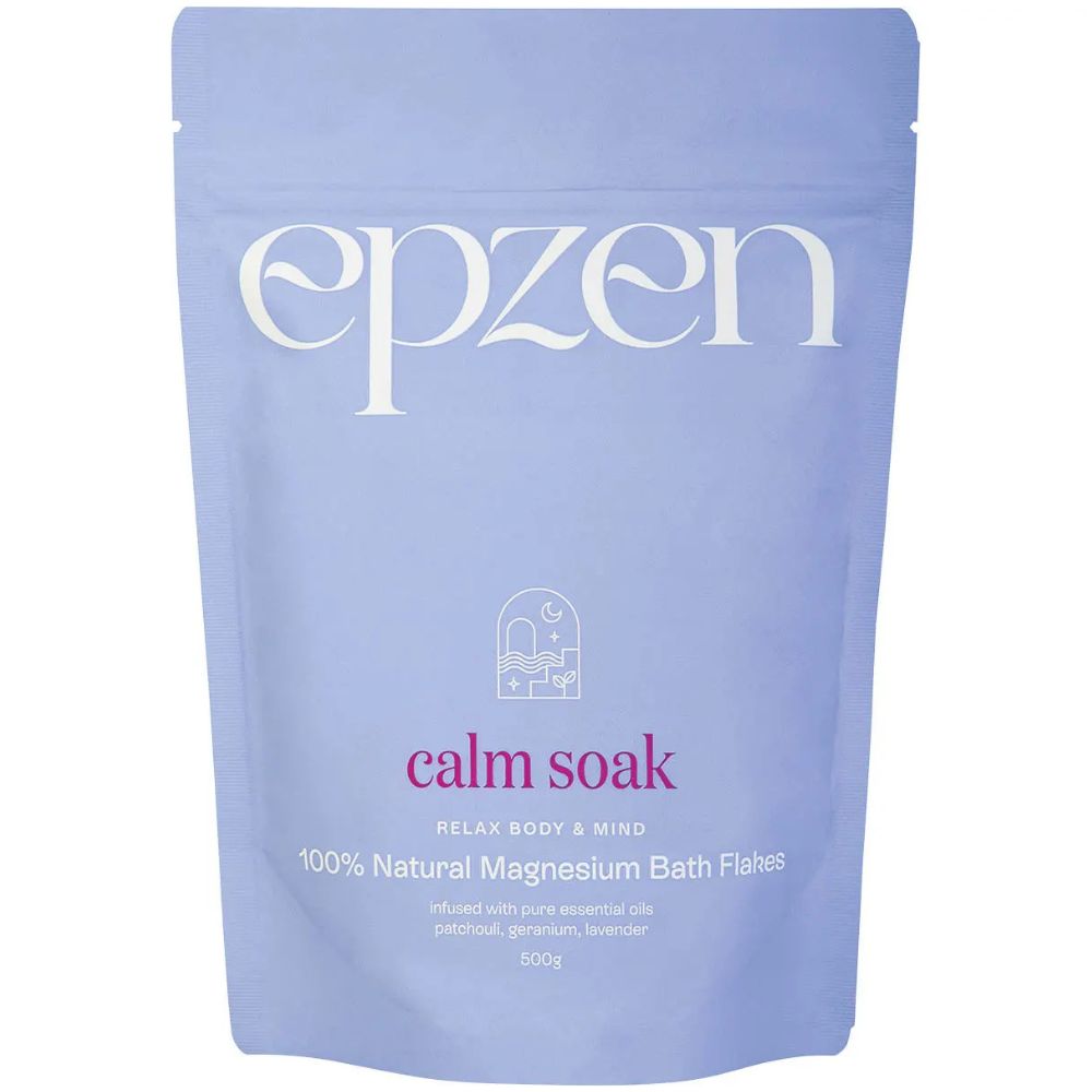 Epzen Magnesium Bath Flakes Calm Soak 500g