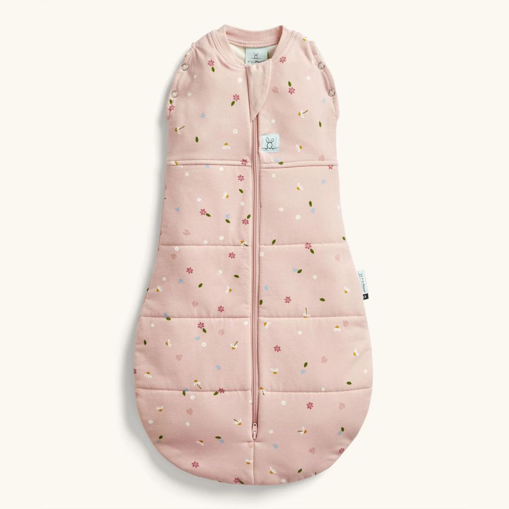 ErgoPouch Cocoon Swaddle Sleeping Bag 2.5 Tog - Daisy
