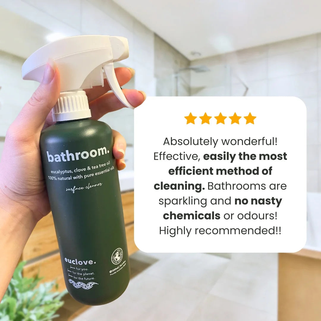 Euclove Non-Toxic Bathroom Cleaning Spray 500ml