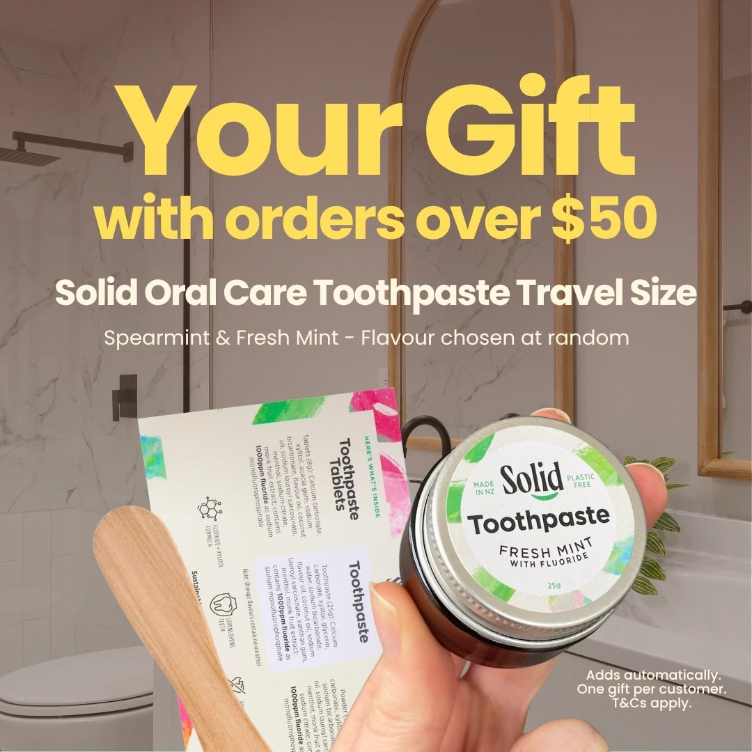Your Gift - Solid Oral Care Toothpaste 25g with orders over $50