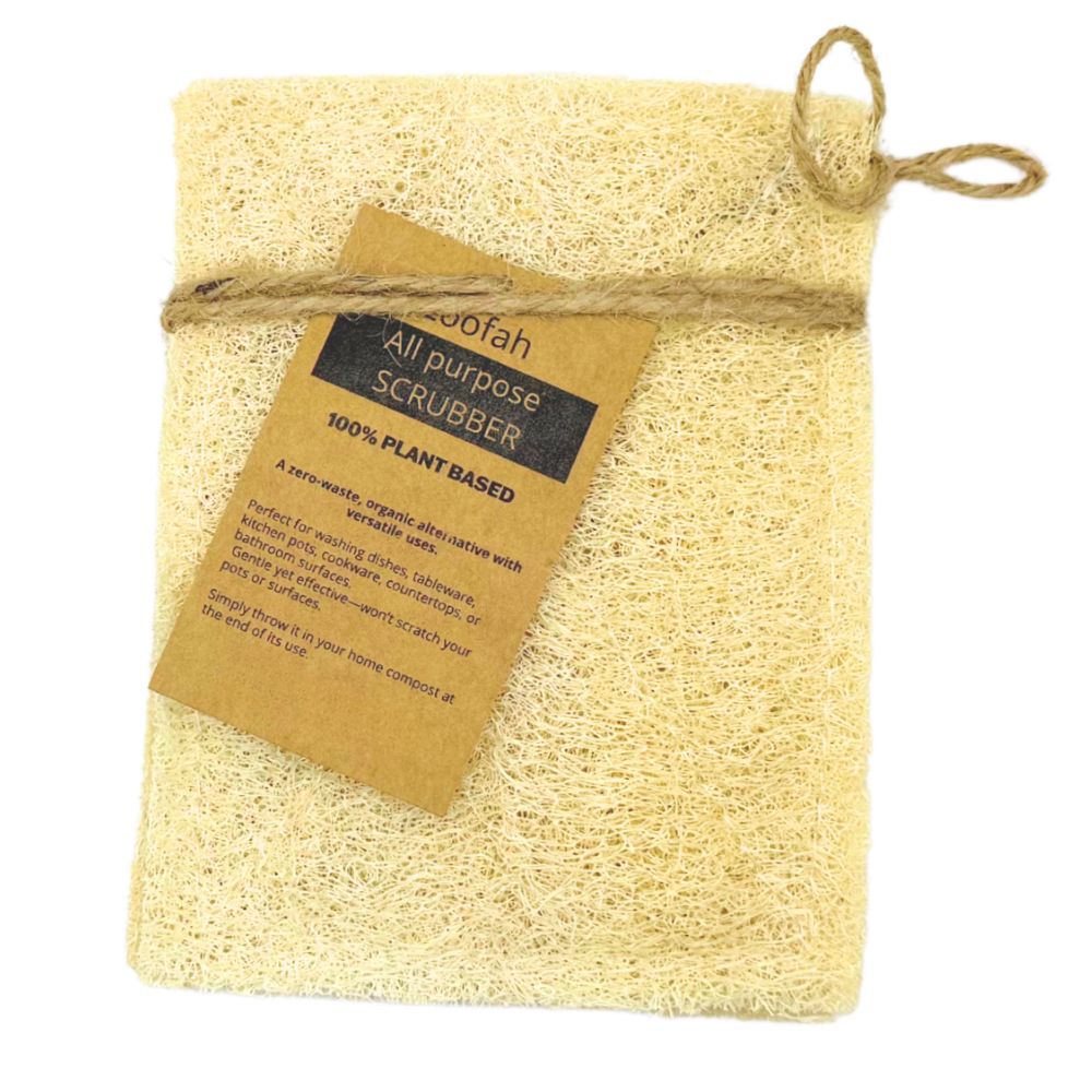 Green Essentials Loofah All Purpose Scrubber Set of 2 – Large