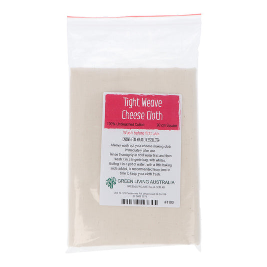 Green living cotton lawn cheese cloth - tight weave 90cm x 90cm