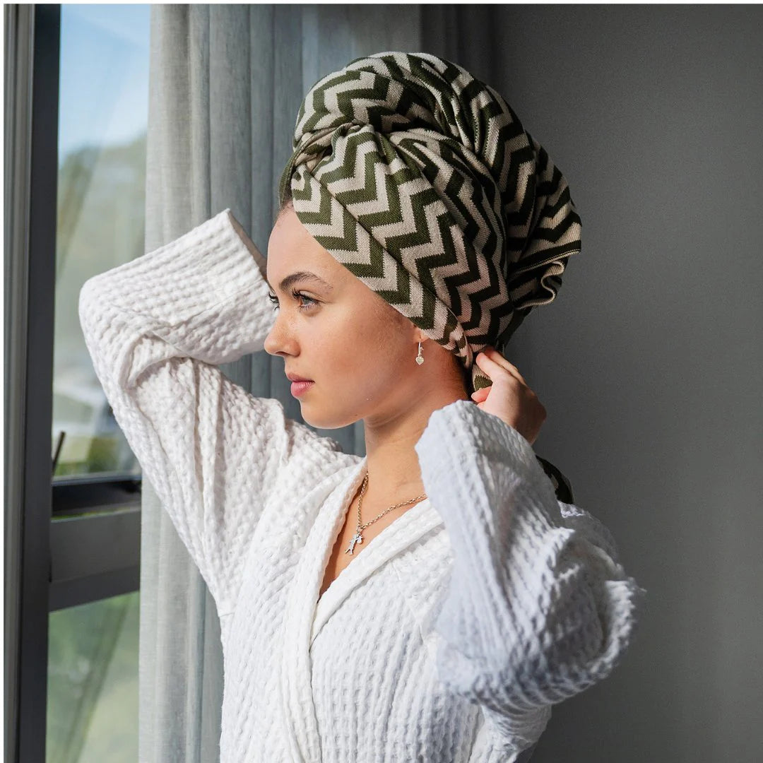 Ecovask Hair Towel / Travel Towel - Organic Cotton