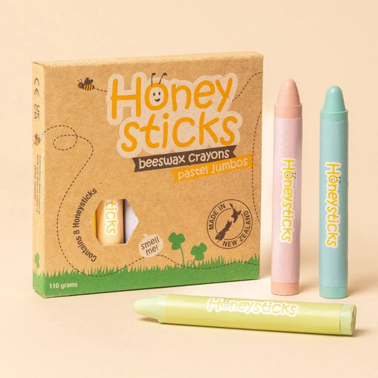 Honeysticks Crayons Thins/Jumbos - Pastel