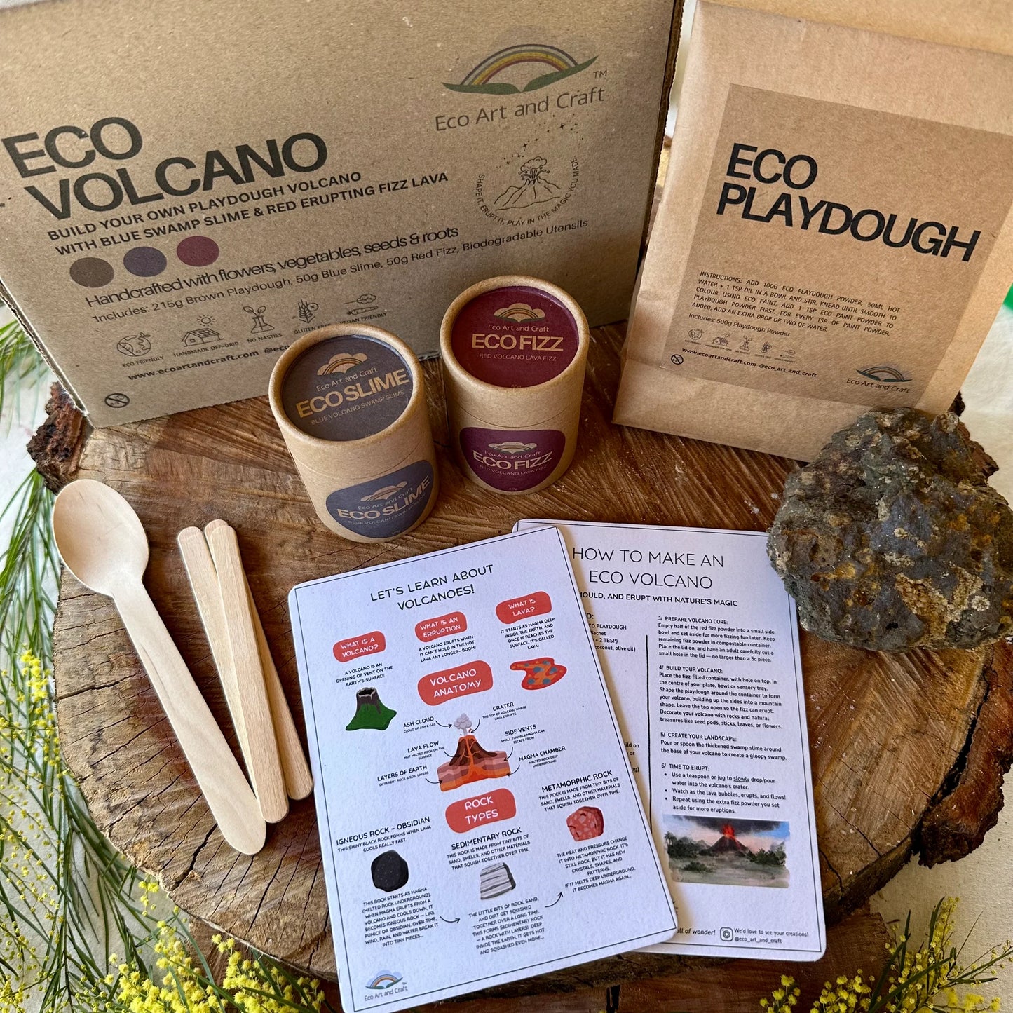 Eco Art And Craft Make An Eco Volcano