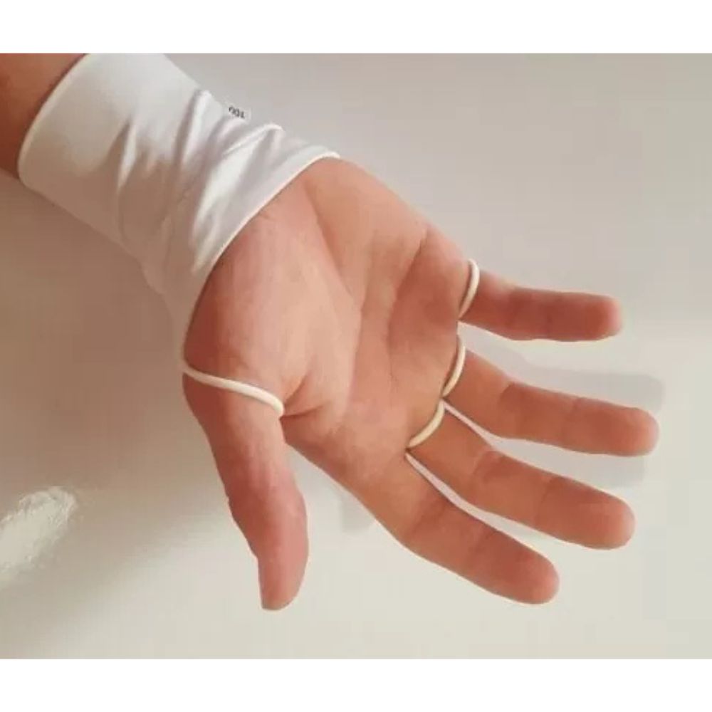 IceRays UV Protective Hand Cover - White (1 pair)