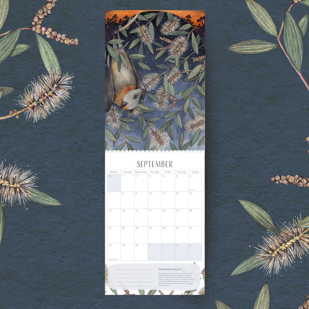 Ingrid Bartkowiak Art 2026 Wall Calendar - From Dusk To Dawn