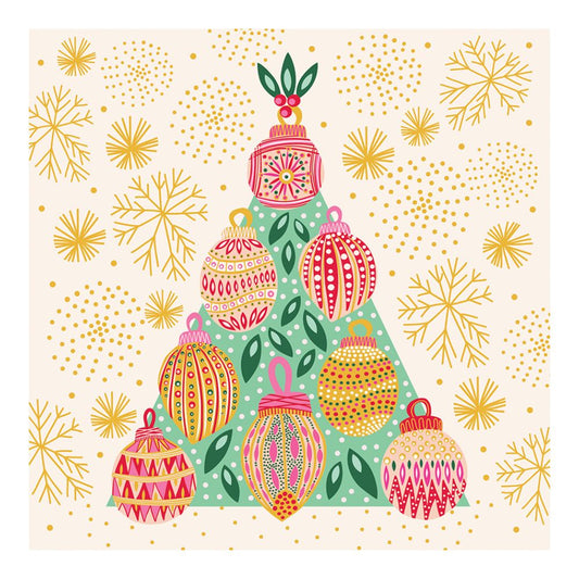 Aero Small Christmas Card - Tree Decorations