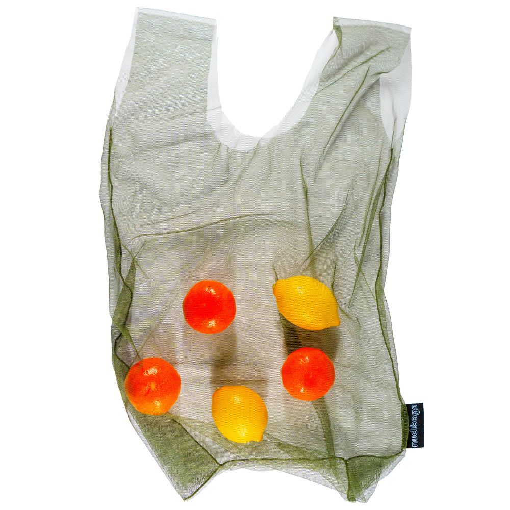 Nudibags Lightweight Reusable Shopping Bag Bundle - Set of 3