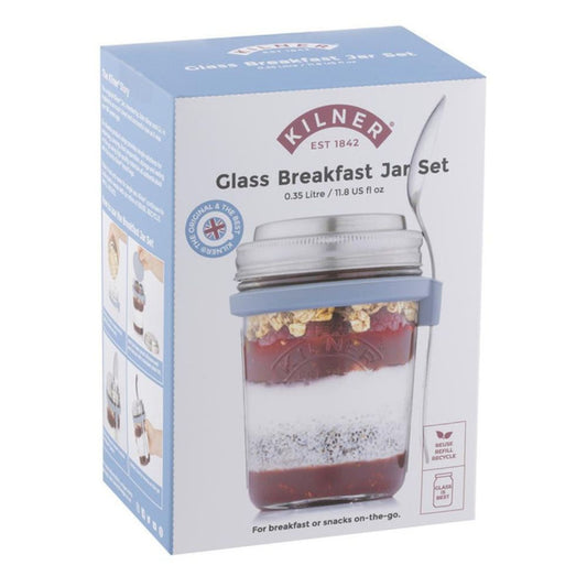 Kilner Breakfast Jar Set 350ml
