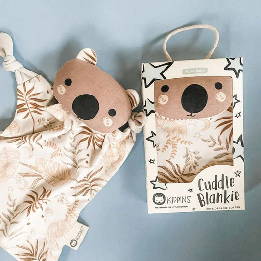 Kippins Organic Cotton Cuddle Blankie Comforter