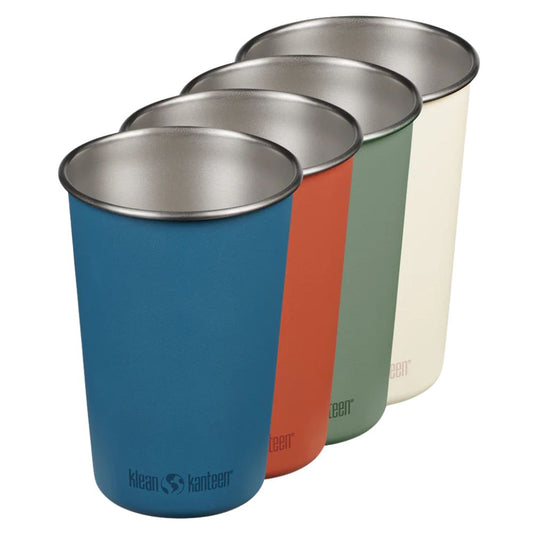 Klean Kanteen Stainless Steel Cups 4pk 16oz - Partake