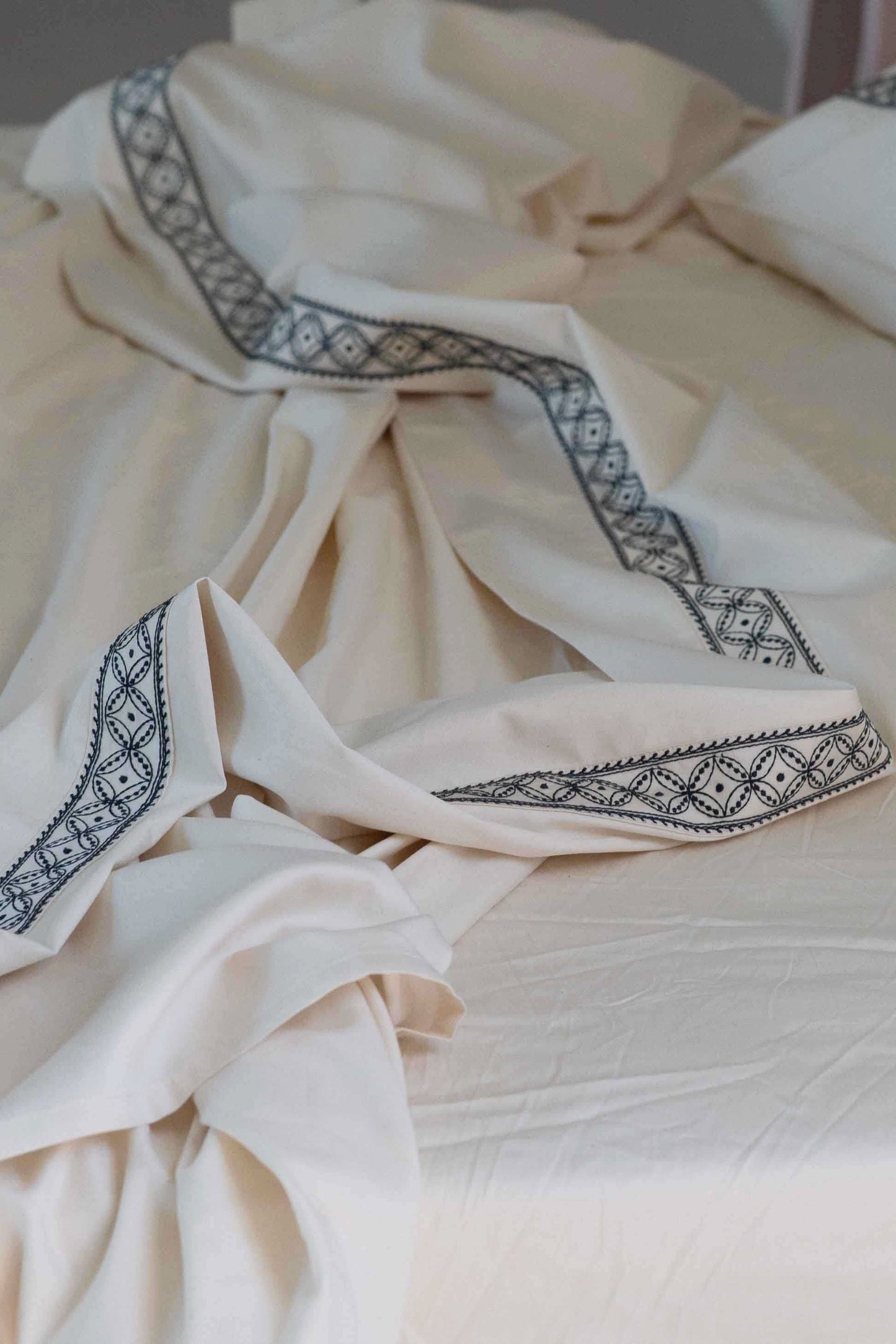 Lazybones Organic Cotton Sheet Set - La Belle