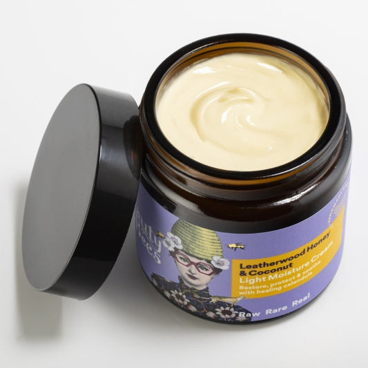 Beauty & the Bees Light Moisture Cream 120ml - Leatherwood Honey & Coconut