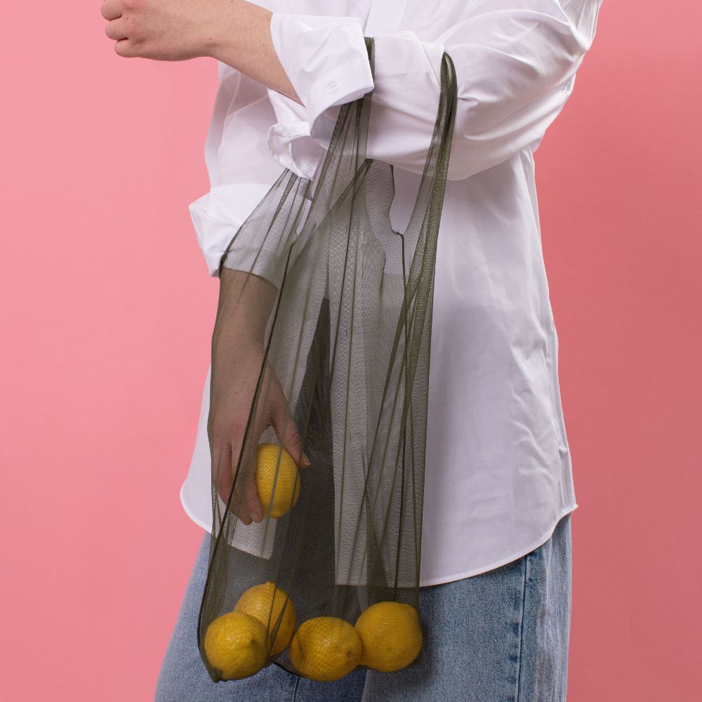 Nudibags Lightweight Reusable Shopping Bag Bundle - Set of 3