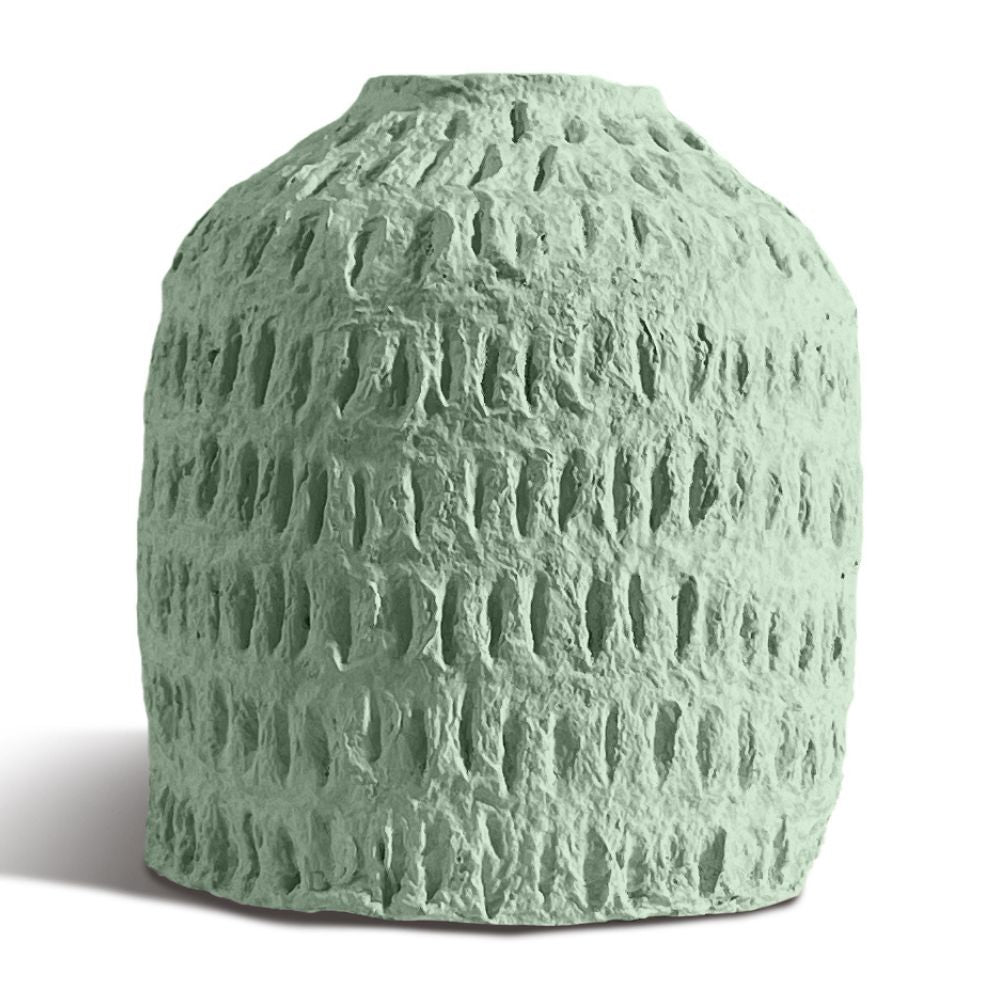 Matteurs Cotton Stone Vase - Jar (dash dash texture)