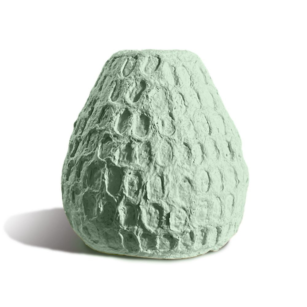 Matteurs Cotton Stone Vase - Tear (leaf texture)