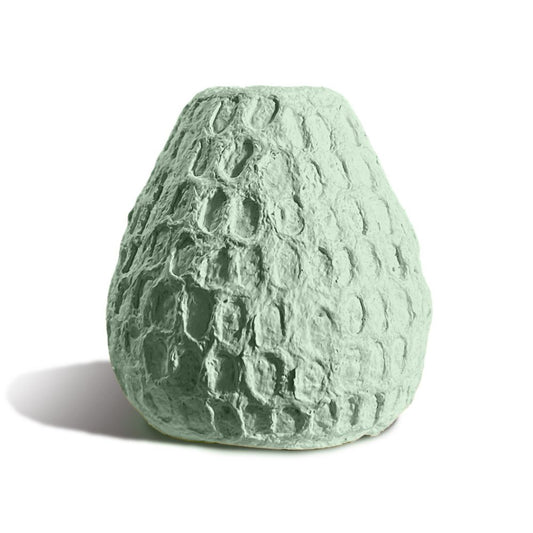 Matteurs Cotton Stone Vase - Tear (leaf texture)