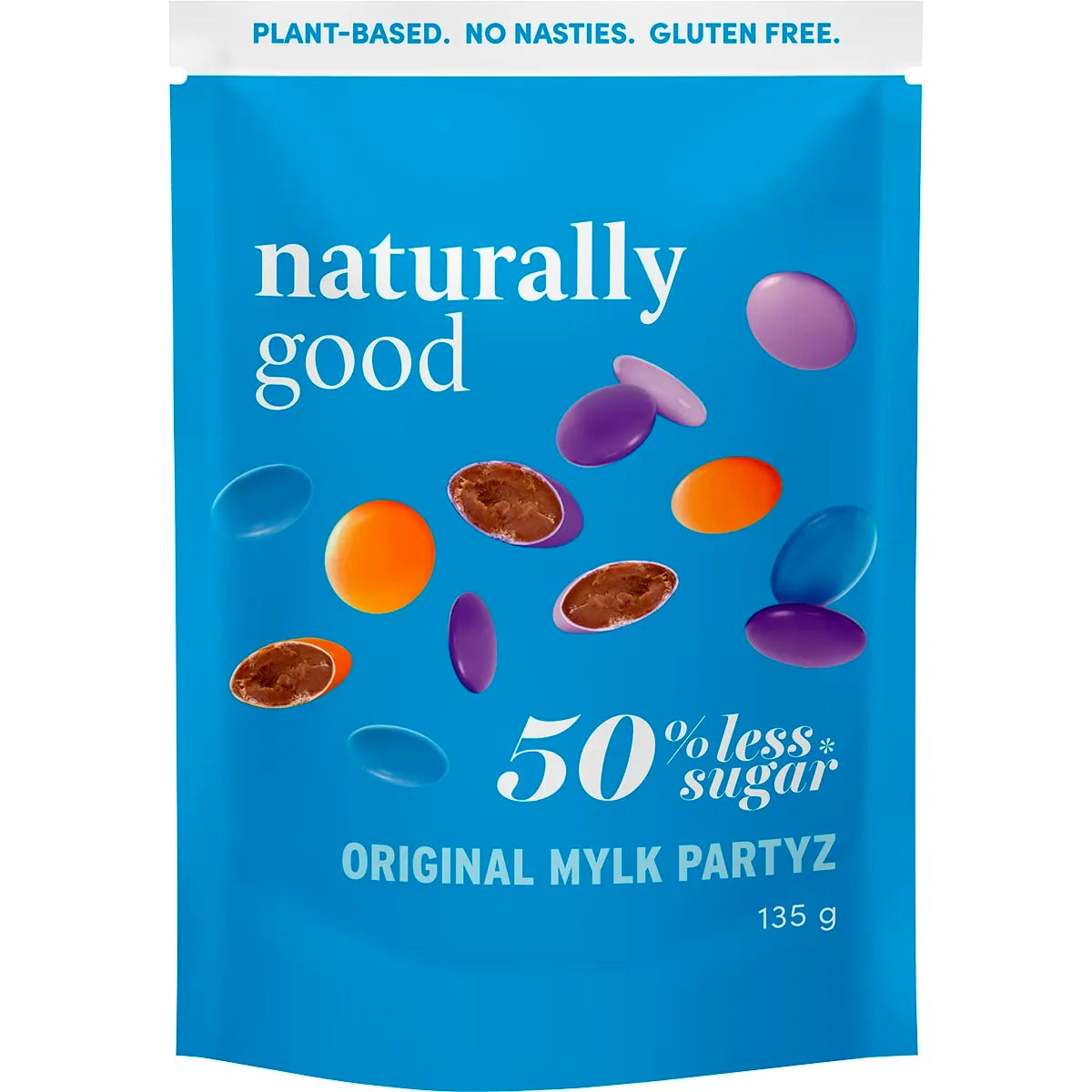 Naturally Good Original Mylk Partyz Chocolate Buttons 135g