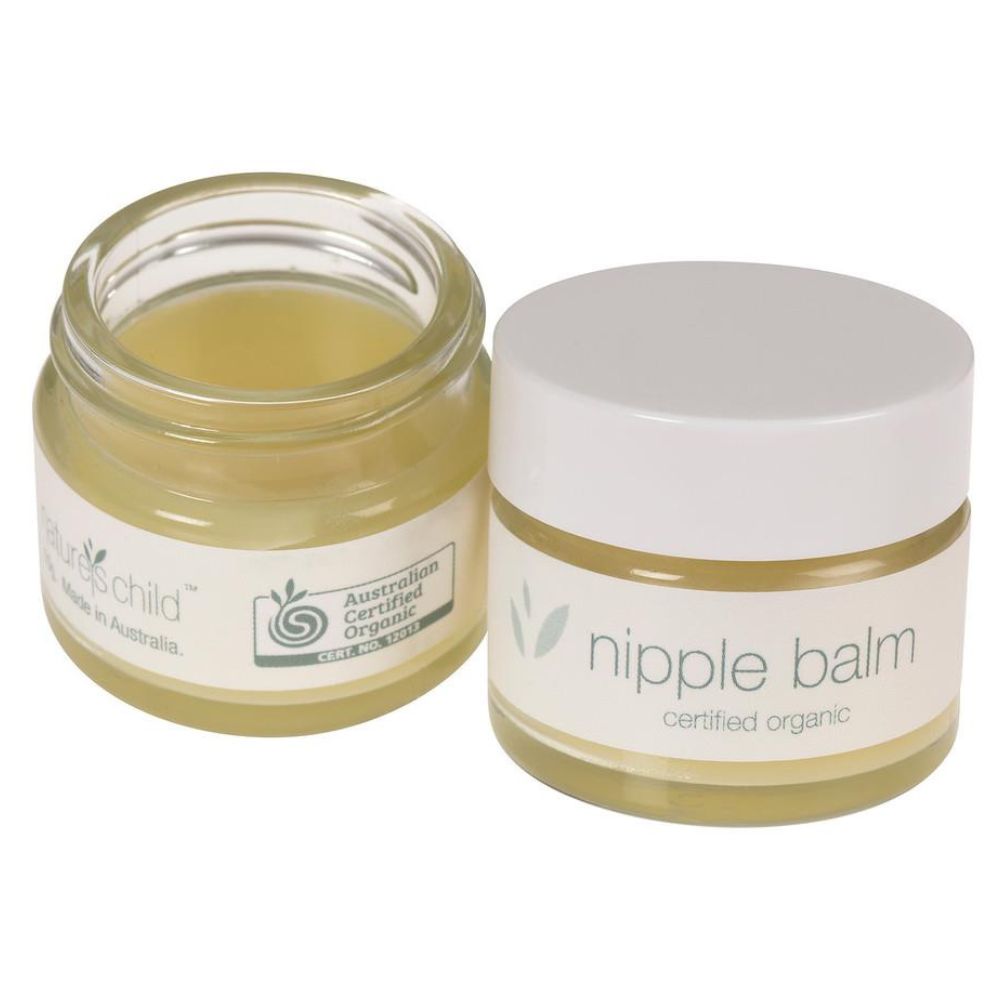 Nature's Child certified organic nipple balm