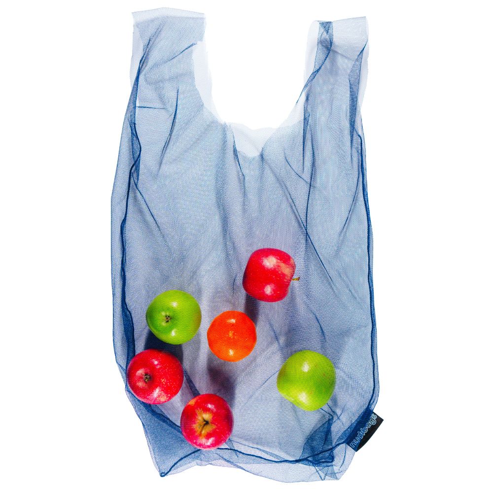 Nudibags Lightweight Reusable Shopping Bag Bundle - Set of 3