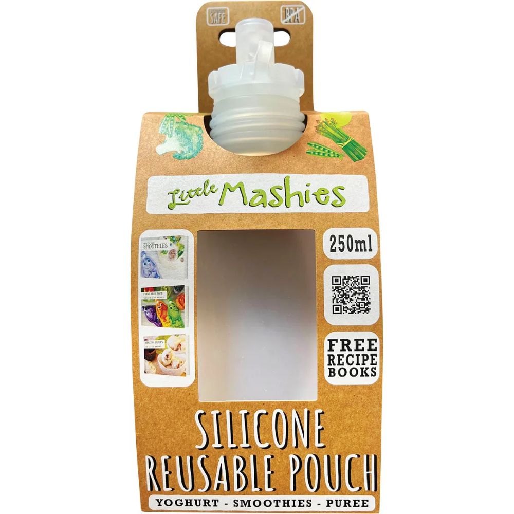 Little Mashies Silicone Reusable Pouch 250ml