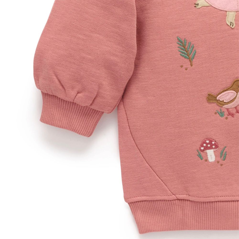 Purebaby Embroidered Windcheater - Lilly Pilly
